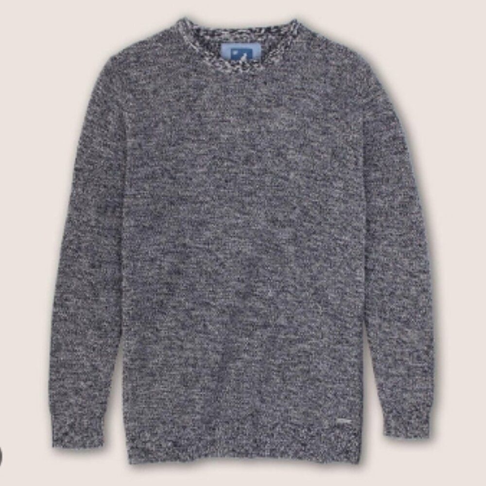 KANGOL Men's Two Tone Pullover Crewneck Sweater in  Size S